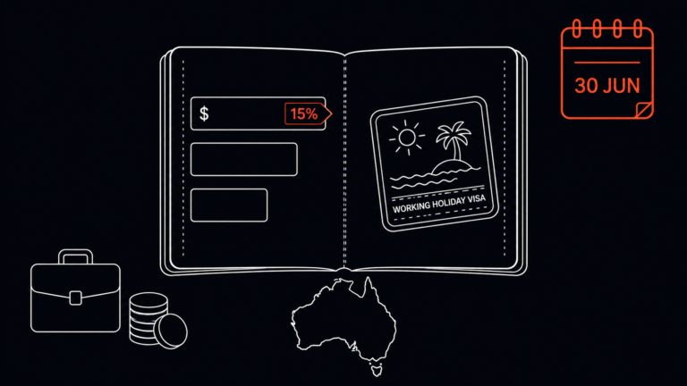 Working Holiday Visa Tax Australia 2025–26- Rates, Rules and How to Get Your Refund
