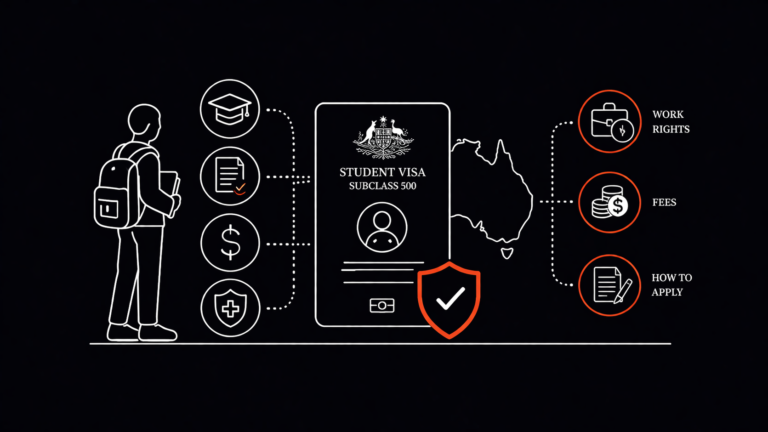 Subclass 500 Student Visa Australia 2026 — Requirements, Fees, Work Rights and How to Apply