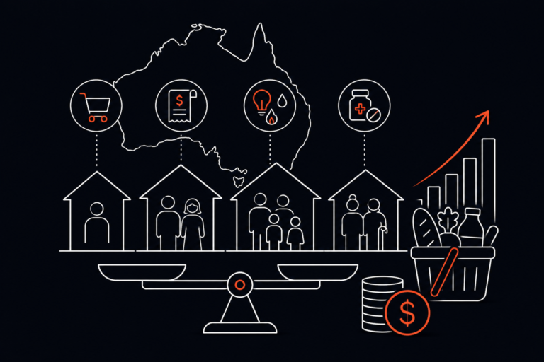 Cost of Living by Household Type in Australia 2026 — Pensioners vs Employees vs Retirees